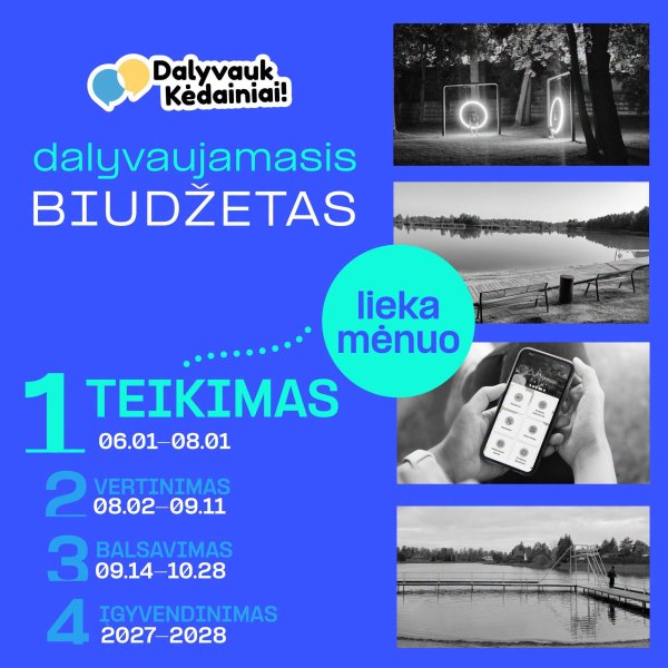Ar jau turite idėją gyventojų iniciatyvų konkursui?