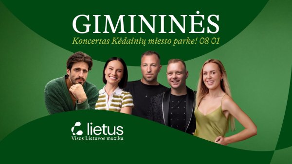 Didžiausias giminių piknikas Lietuvoje – jau šeštadienį Kėdainiuose!