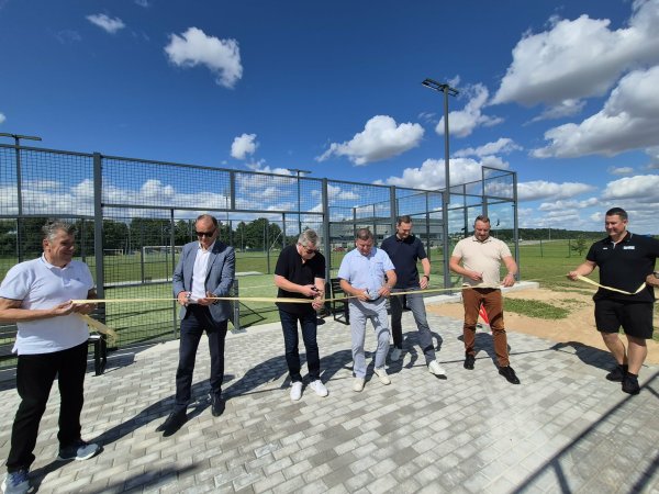 Prie Kėdainių arenos atidaryta antroji padelio aikštelė!