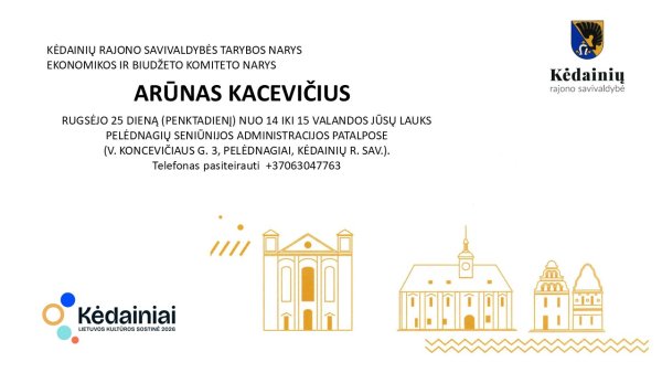 Gyventojų priėmimas