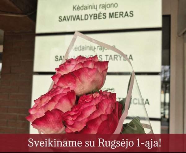 Sveikiname su Rugsėjo 1-ąja – Mokslo ir žinių diena! 