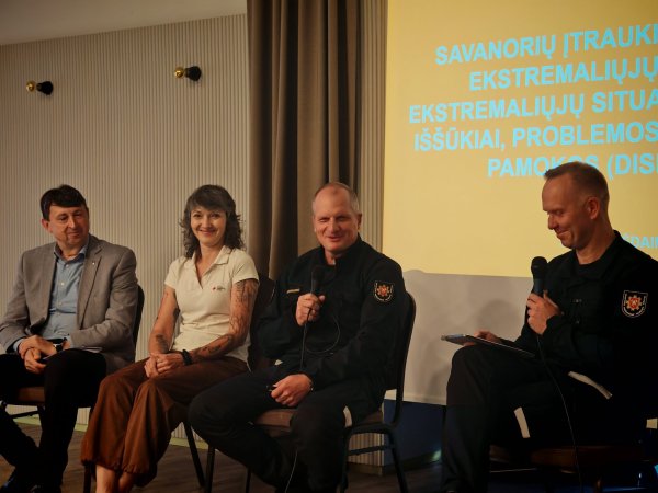 Kėdainiuose vyko stalo pratybos „Kritinė jungtis 2026“