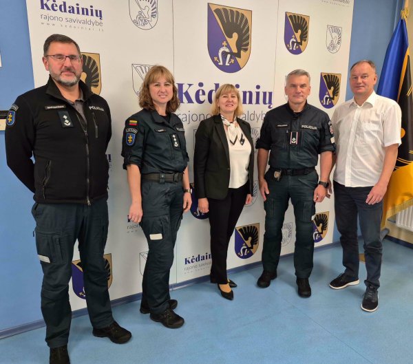 Kėdainiuose vyksta Lietuvos policijos pareigūnų suvažiavimas