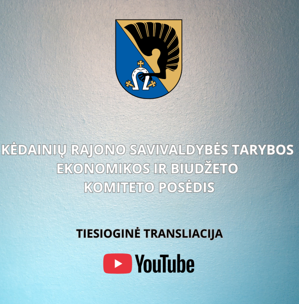 Ekonomikos ir biudžeto komiteto posėdis