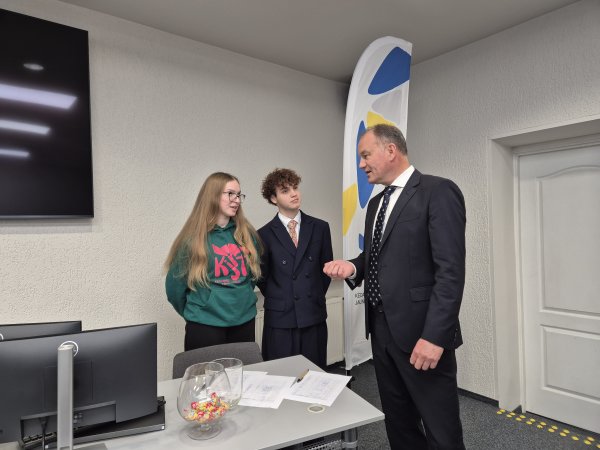 „Savivaldos dienoje’26“ dalyvavo pusšimtis jaunuolių