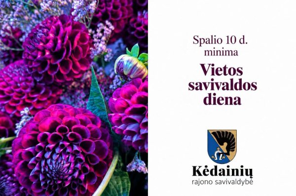 Su Vietos savivaldos diena!