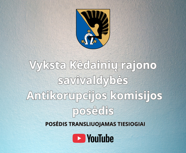 Antikorupcijos komisijos posėdis